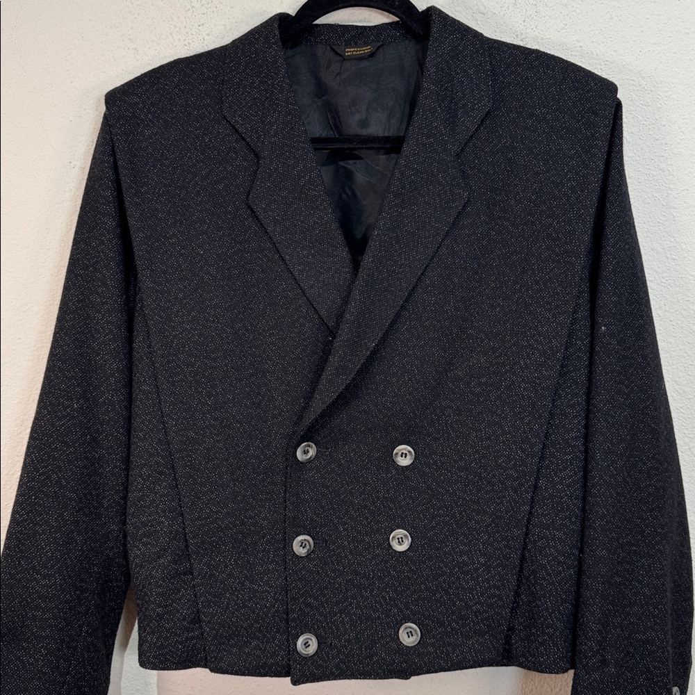 Cotler Double-Breasted tweed waist coat size 38 - Picture 2 of 6